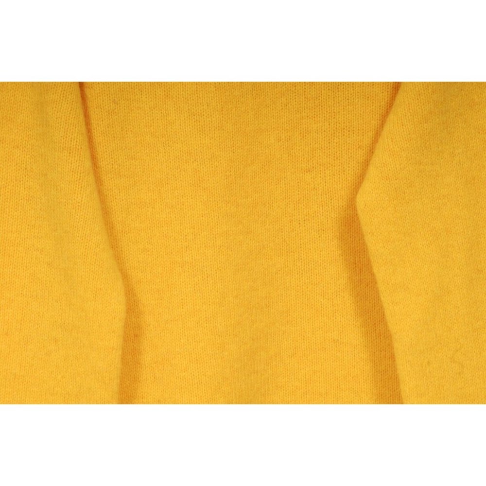 Celine Womens Crewneck Pullover Sweater Size Small Yellow 100% Wool Knit - Picture 3 of 9